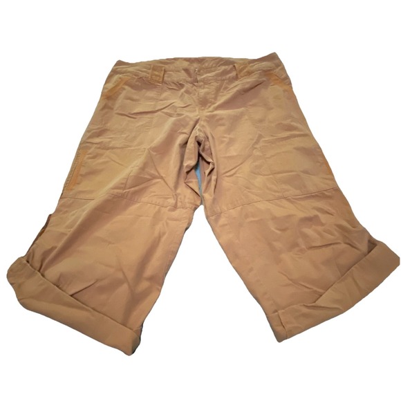 Venezia Shorts Beige Women's Size 24 Womens 100% Cotton Button Zipper Pocket - Picture 1 of 10